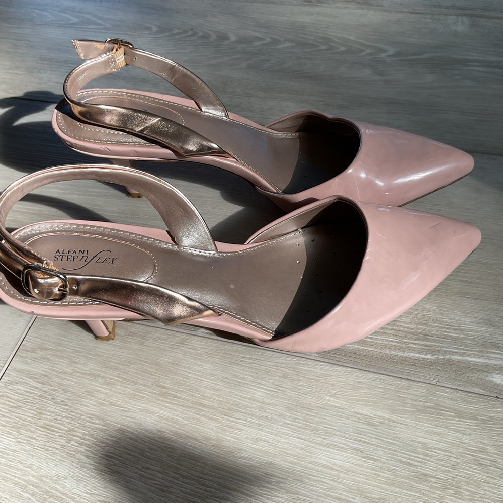 Alfani Women's Pink Slingback Heels